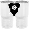 20 oz. Tall Stainless Steel Vacuum Insulated Tumbler White Thumbnail