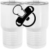 20 oz. Tall Stainless Steel Vacuum Insulated Tumbler White Thumbnail