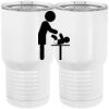 20 oz. Tall Stainless Steel Vacuum Insulated Tumbler White Thumbnail