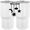 20 oz. Tall Stainless Steel Vacuum Insulated Tumbler White Thumbnail