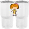 20 oz. Tall Stainless Steel Vacuum Insulated Tumbler White Thumbnail
