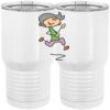 20 oz. Tall Stainless Steel Vacuum Insulated Tumbler White Thumbnail