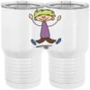 20 oz. Tall Stainless Steel Vacuum Insulated Tumbler White Thumbnail