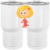 20 oz. Tall Stainless Steel Vacuum Insulated Tumbler White Thumbnail