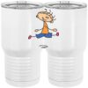 20 oz. Tall Stainless Steel Vacuum Insulated Tumbler White Thumbnail