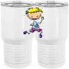 20 oz. Tall Stainless Steel Vacuum Insulated Tumbler White Thumbnail