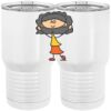 20 oz. Tall Stainless Steel Vacuum Insulated Tumbler White Thumbnail