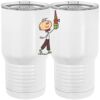 20 oz. Tall Stainless Steel Vacuum Insulated Tumbler White Thumbnail