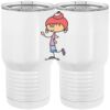 20 oz. Tall Stainless Steel Vacuum Insulated Tumbler White Thumbnail