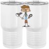 20 oz. Tall Stainless Steel Vacuum Insulated Tumbler White Thumbnail