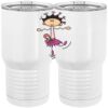 20 oz. Tall Stainless Steel Vacuum Insulated Tumbler White Thumbnail