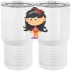 20 oz. Tall Stainless Steel Vacuum Insulated Tumbler White Thumbnail