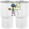 20 oz. Tall Stainless Steel Vacuum Insulated Tumbler White Thumbnail