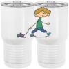 20 oz. Tall Stainless Steel Vacuum Insulated Tumbler White Thumbnail