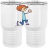 20 oz. Tall Stainless Steel Vacuum Insulated Tumbler White Thumbnail