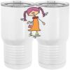 20 oz. Tall Stainless Steel Vacuum Insulated Tumbler White Thumbnail