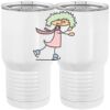 20 oz. Tall Stainless Steel Vacuum Insulated Tumbler White Thumbnail