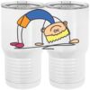 20 oz. Tall Stainless Steel Vacuum Insulated Tumbler White Thumbnail
