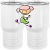20 oz. Tall Stainless Steel Vacuum Insulated Tumbler White Thumbnail