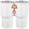 20 oz. Tall Stainless Steel Vacuum Insulated Tumbler White Thumbnail