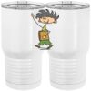 20 oz. Tall Stainless Steel Vacuum Insulated Tumbler White Thumbnail