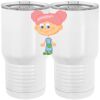 20 oz. Tall Stainless Steel Vacuum Insulated Tumbler White Thumbnail