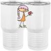 20 oz. Tall Stainless Steel Vacuum Insulated Tumbler White Thumbnail