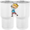 20 oz. Tall Stainless Steel Vacuum Insulated Tumbler White Thumbnail