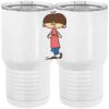 20 oz. Tall Stainless Steel Vacuum Insulated Tumbler White Thumbnail