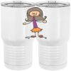20 oz. Tall Stainless Steel Vacuum Insulated Tumbler White Thumbnail