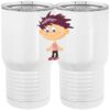 20 oz. Tall Stainless Steel Vacuum Insulated Tumbler White Thumbnail