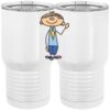 20 oz. Tall Stainless Steel Vacuum Insulated Tumbler White Thumbnail