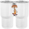 20 oz. Tall Stainless Steel Vacuum Insulated Tumbler White Thumbnail