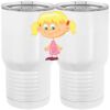20 oz. Tall Stainless Steel Vacuum Insulated Tumbler White Thumbnail