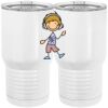 20 oz. Tall Stainless Steel Vacuum Insulated Tumbler White Thumbnail