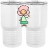 20 oz. Tall Stainless Steel Vacuum Insulated Tumbler White Thumbnail