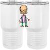 20 oz. Tall Stainless Steel Vacuum Insulated Tumbler White Thumbnail