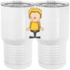 20 oz. Tall Stainless Steel Vacuum Insulated Tumbler White Thumbnail
