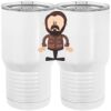 20 oz. Tall Stainless Steel Vacuum Insulated Tumbler White Thumbnail