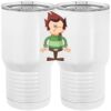 20 oz. Tall Stainless Steel Vacuum Insulated Tumbler White Thumbnail
