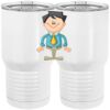 20 oz. Tall Stainless Steel Vacuum Insulated Tumbler White Thumbnail