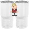 20 oz. Tall Stainless Steel Vacuum Insulated Tumbler White Thumbnail