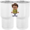 20 oz. Tall Stainless Steel Vacuum Insulated Tumbler White Thumbnail