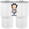 20 oz. Tall Stainless Steel Vacuum Insulated Tumbler White Thumbnail