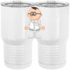 20 oz. Tall Stainless Steel Vacuum Insulated Tumbler White Thumbnail