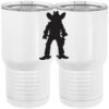 20 oz. Tall Stainless Steel Vacuum Insulated Tumbler White Thumbnail