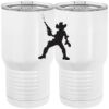20 oz. Tall Stainless Steel Vacuum Insulated Tumbler White Thumbnail