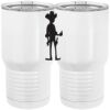 20 oz. Tall Stainless Steel Vacuum Insulated Tumbler White Thumbnail