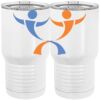20 oz. Tall Stainless Steel Vacuum Insulated Tumbler White Thumbnail