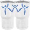 20 oz. Tall Stainless Steel Vacuum Insulated Tumbler White Thumbnail
